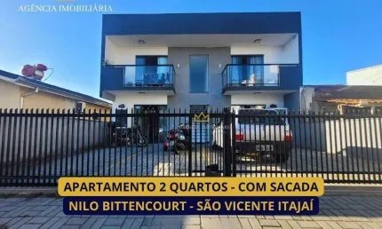 Apartamento com 2 dormitórios à venda, 55 m² por r$ 370.000,00 - são vicente - itajaí/sc