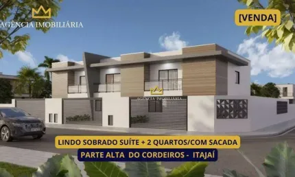 Sobrado com 3 dormitórios à venda, 140 m² por R$ 890.000,00 - Cordeiros - Itajaí/SC