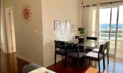 Apartamento mobliado para venda na Mansões Santo Antônio em Campinas - Façanha Imóveis Campinas - Ao lado do Dalbel