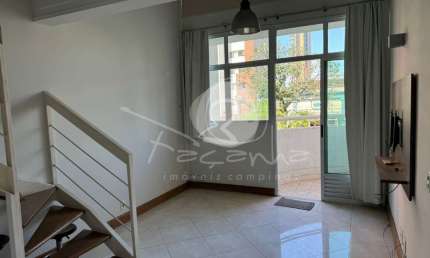 Apartamento flat para venda no Cambuí em Campinas - 1 quarto/suíte