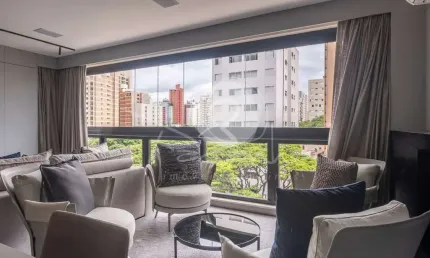 Apartamento decorado e mobiliado de Altíssimo Padrão para venda no Cambuí - Façanha Imóveis Campinas