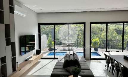 Casa em condominio com vista para natureza para venda - Façanha Imóveis Campinas