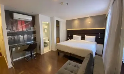 Flat para venda em Vila Olímpia com 1 quarto, sendo 1 suíte, 29m²