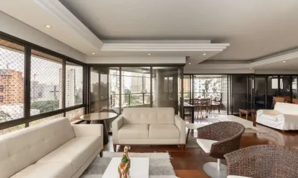 Apartamento tipo para venda com 4 quartos, sendo 4 suítes, 285m²