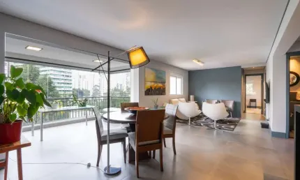 Apartamento tipo para venda em vila andrade com 2 quartos, sendo 2 suítes, 127m²