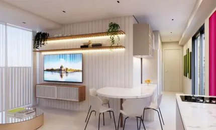 Apartamento garden para venda em higienópolis com 1 quarto, 47m²