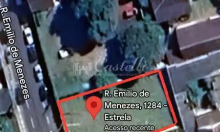 Terreno comercial para alugar na Rua Emílio de Menezes, Estrela, Ponta Grossa