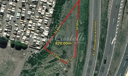 Terreno à venda,820.00 m , Colonia Dona Luiza, PONTA GROSSA - PR