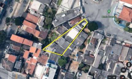 Terreno à venda, Com 5 casas 372 m² por R$ 320.000 - Jardim Zaira - Mauá/SP