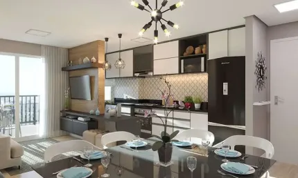 Apartamento com 2 dormitórios à venda, 54 m² por R$ 315.000,00 - Vila Nossa Senhora das Vitórias - Mauá/SP