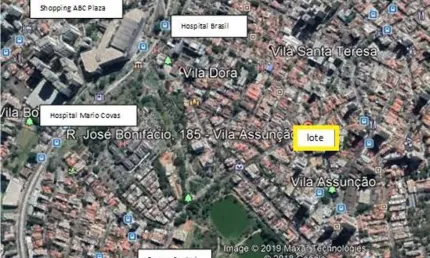 Área Comercial à venda, Vila Assunção, Santo André - AR0012.