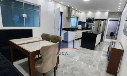 Sobrado com 3 dormitórios à venda, 170 m² por R$ 910.000,00 - Jardim Haydee - Mauá/SP