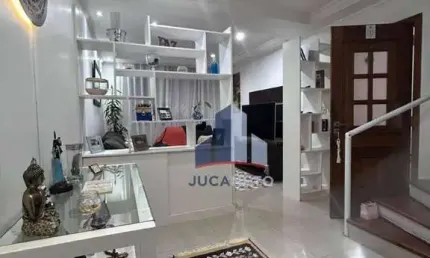 Sobrado com 3 dormitórios à venda, 238 m² por R$ 900.000,00 - Parque São Vicente - Mauá/SP