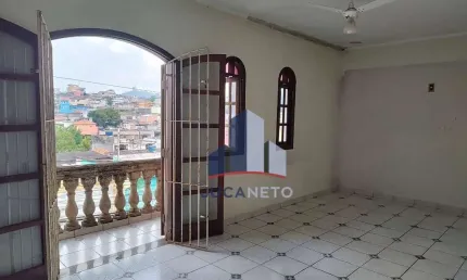 Casa com 2 dormitórios para alugar, 220 m² por r$ 4.000/mês - jardim santista - mauá/sp