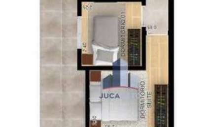 Apartamento com 2 dormitórios à venda, 45 m² por R$ 342.450,00 - Santa Maria - Santo André/SP