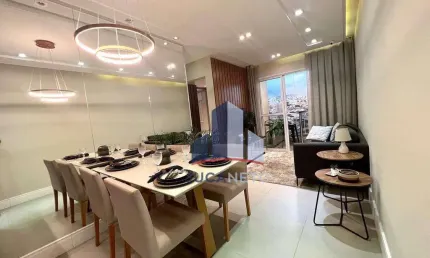 Apartamento à venda, 52 m² por R$ 321.000,00 - Vila Assis Brasil - Mauá/SP