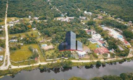 Terreno à venda, 317 m² por R$ 55.000,00 - Porto do Ribeira - Iguape/SP