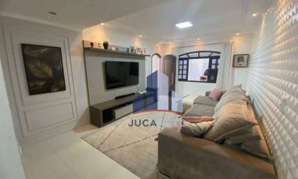 Sobrado com 3 dormitórios à venda, 218 m² por R$ 800.000,00 - Jardim Guapituba - Mauá/SP