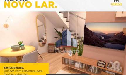 Cobertura com 2 dormitórios à venda, 96 m² por R$ 438.000,00 - Vila Guarani - Santo André/SP