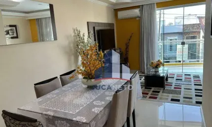 Apartamento Duplex com 3 dormitórios à venda, 180 m² por R$ 640.000,00 - Parque São Vicente - Mauá/SP