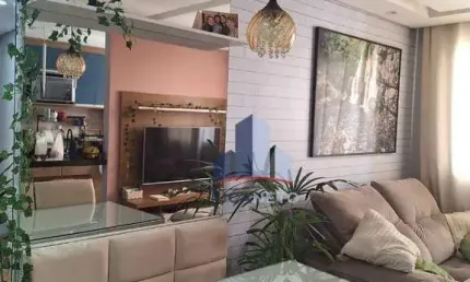 Apartamento com 2 dormitórios à venda, 46 m² por R$ 320.000,00 - Parque São Vicente - Mauá/SP