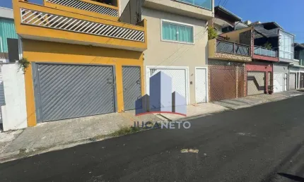 Sobrado com 4 dormitórios à venda, 210 m² por R$ 650.000,00 - Vila Guarani - Mauá/SP