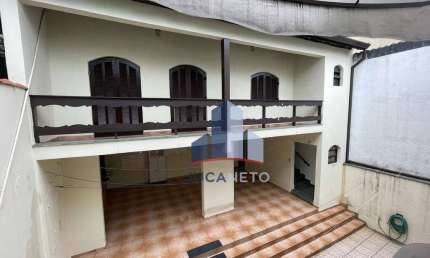 Sobrado com 4 dormitórios para alugar, 440 m² por R$ 8.000/mês - Vila Guarani - Mauá/SP