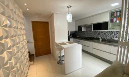 Cobertura com 2 dormitórios à venda, 121 m² por R$ 550.000,00 - Parque São Vicente - Mauá/SP