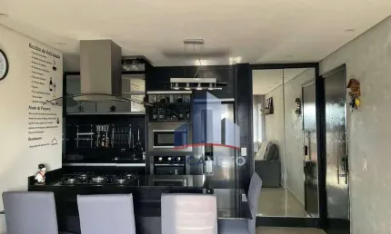 Apartamento com 3 dormitórios à venda, 60 m² por R$ 450.000,00 - Vila Noêmia - Mauá/SP