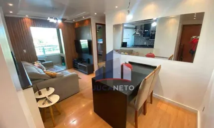 Apartamento com 2 dormitórios à venda, 54 m² por R$ 320.000,00 - Parque São Vicente - Mauá/SP