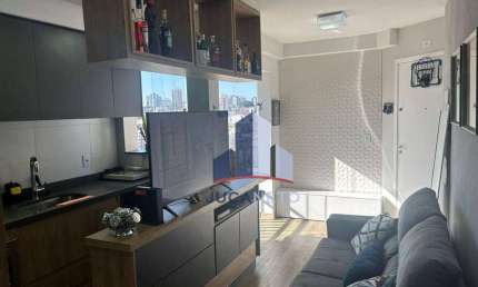 Apartamento com 2 dormitórios à venda, 42 m² por R$ 340.000,00 - Vila Valparaíso - Santo André/SP