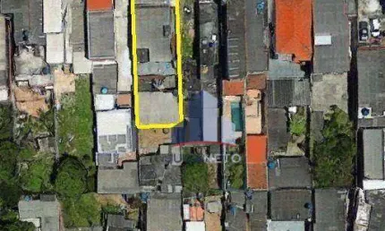 Terreno à venda, 400 m² por R$ 560.000,00 - Vila Flórida - Mauá/SP