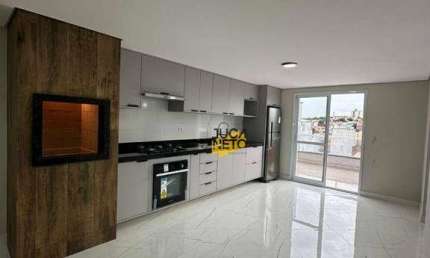 Cobertura com 2 dormitórios à venda, 120 m² por R$ 745.000,00 - Vila Linda - Santo André/SP
