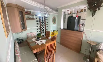 Apartamento com 3 dormitórios à venda, 69 m² por R$ 325.000,00 - Parque São Vicente - Mauá/SP