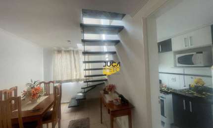 Cobertura com 2 dormitórios à venda, 100 m² por R$ 380.000,00 - Parque São Vicente - Mauá/SP
