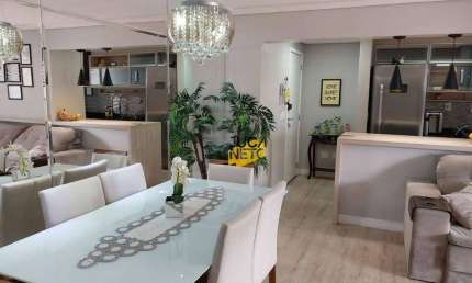 Apartamento com 2 dormitórios à venda, 95 m² por R$ 840.000 - Jardim Pedroso - Mauá/SP