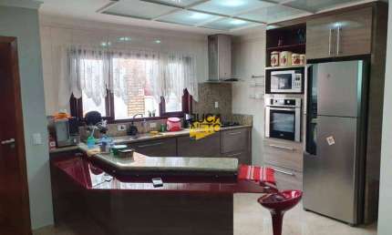 Sobrado com 3 dormitórios - venda por R$ 1.170.000,00 ou aluguel por R$ 6.700,00/mês - Jardim Guapituba - Mauá/SP