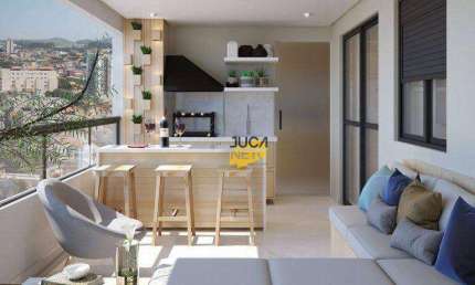 Apartamento com 3 dormitórios à venda, 88 m² por R$ 740.000,00 - Vila Nossa Senhora das Vitórias - Mauá/SP