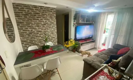 Apartamento com 2 dormitórios para alugar, 50 m² por R$ 2.500,00/mês - Parque São Vicente - Mauá/SP