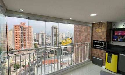Apartamento com 2 dormitórios à venda, 72 m² por R$ 700.000 - Vila Valparaíso - Santo André/SP