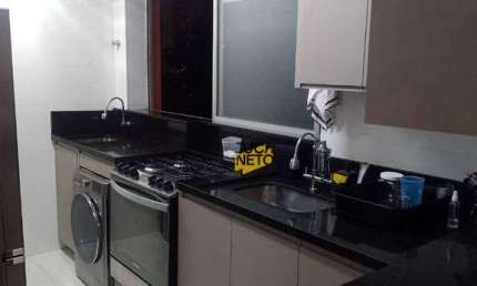 Apartamento com 2 dormitórios à venda, 54 m² por R$ 260.000,00 - Parque São Vicente - Mauá/SP