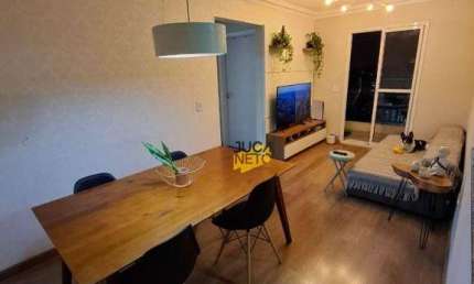 Apartamento com 2 dormitórios à venda, 56 m² por R$ 320.000,00 - Vila Assis Brasil - Mauá/SP