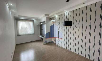 Apartamento com 2 dormitórios para alugar, 47 m² por R$ 2.300,00/mês - Vila Guarani - Mauá/SP