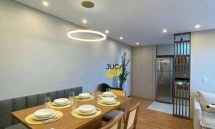 Apartamento com 2 dormitórios à venda, 60 m² por R$ 530.000 - Vila Bocaina - Mauá/SP