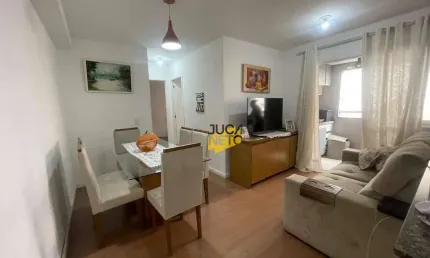Apartamento com 2 dormitórios à venda, 54 m² por R$ 350.000,00 - Jardim Pedroso - Mauá/SP
