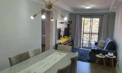 Apartamento com 2 dormitórios à venda, 76 m² por r$ 385.000,00 - vila nossa senhora das vitórias - mauá/sp