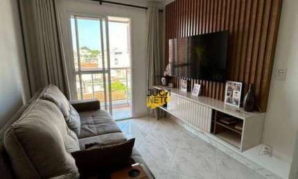 Apartamento com 2 dormitórios à venda, 57 m² por R$ 420.000 - Vila Curuçá - Santo André/SP