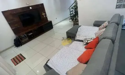 Sobrado com 3 dormitórios à venda, 320 m² por r$ 799.000 - parque marajoara - santo andré/sp