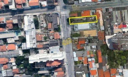 Terreno à venda, 400 m² por R$ 1.400.000,00 - Vila Bocaina - Mauá/SP