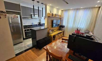 Apartamento com 2 dormitórios à venda, 45 m² por R$ 275.000,00 - Parque São Vicente - Mauá/SP
